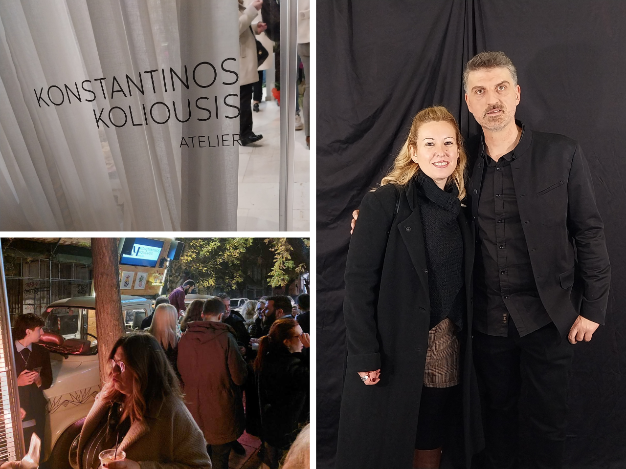 Εγκαίνια για το Atelier του Κωνσταντίνου Κολιούση